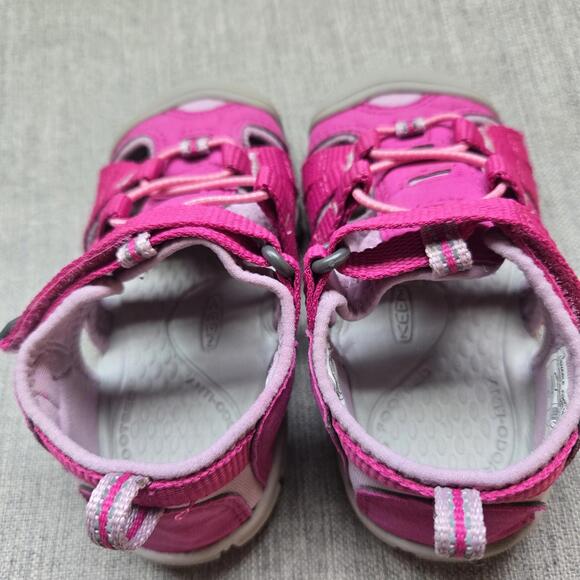 Keen Toddler Seacamp II CNC Very Berry / Dawn Pink Sandals Size 7 - Picture 5 of 7